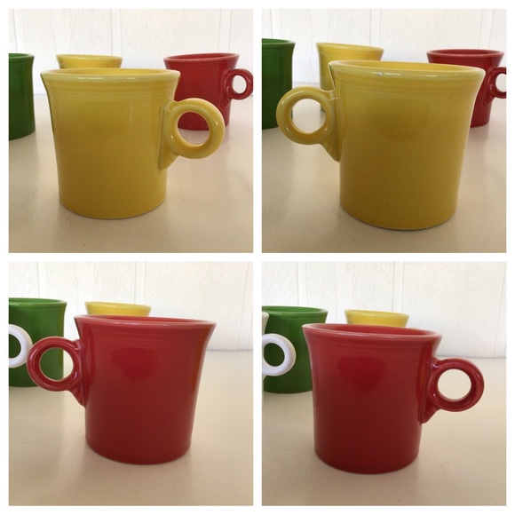 FIESTA RING MUGS SET OF FIVE - Picture 7 of 14